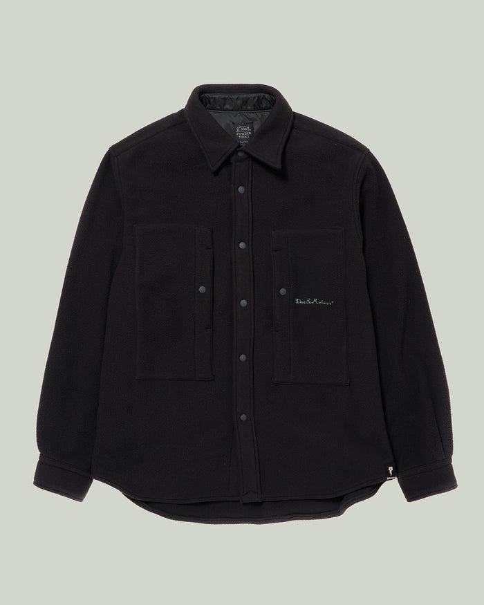 Klamath Fleece Shirt - Black, view 1