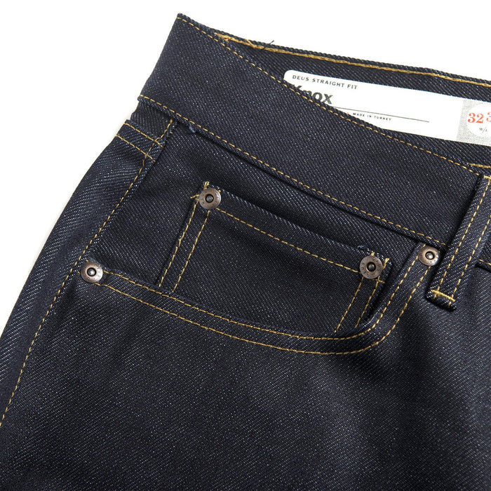 Knox Straight - Raw Indigo, view 6