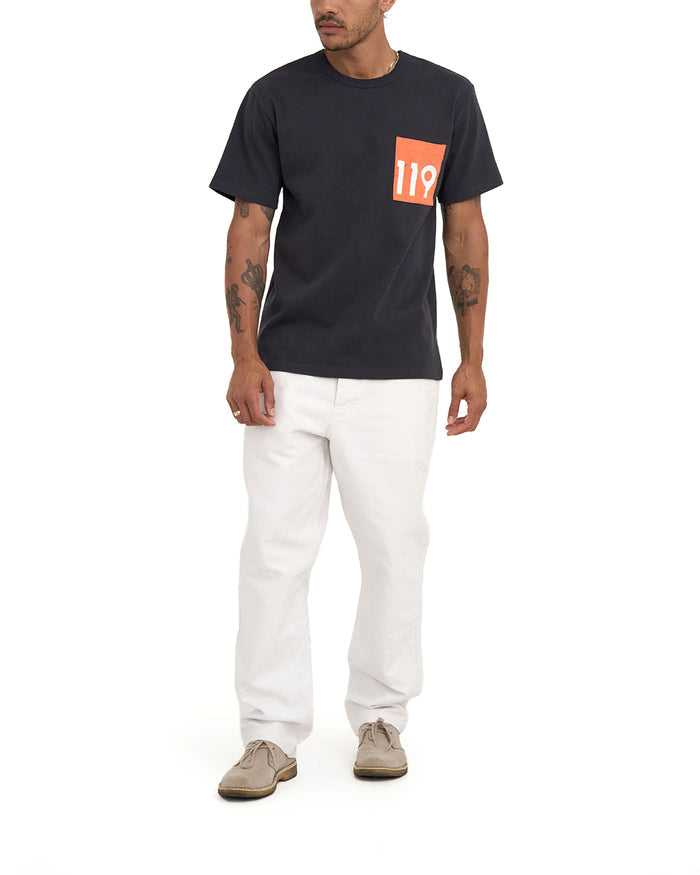 La Address Tee - Anthracite, view 3|Model