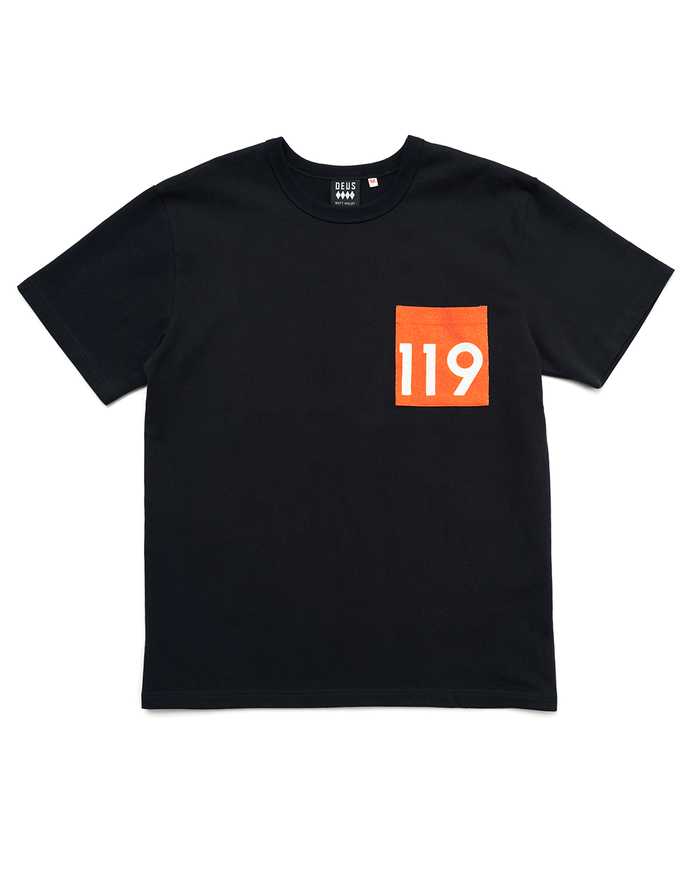 La Address Tee - Anthracite, view 4|Flatlay
