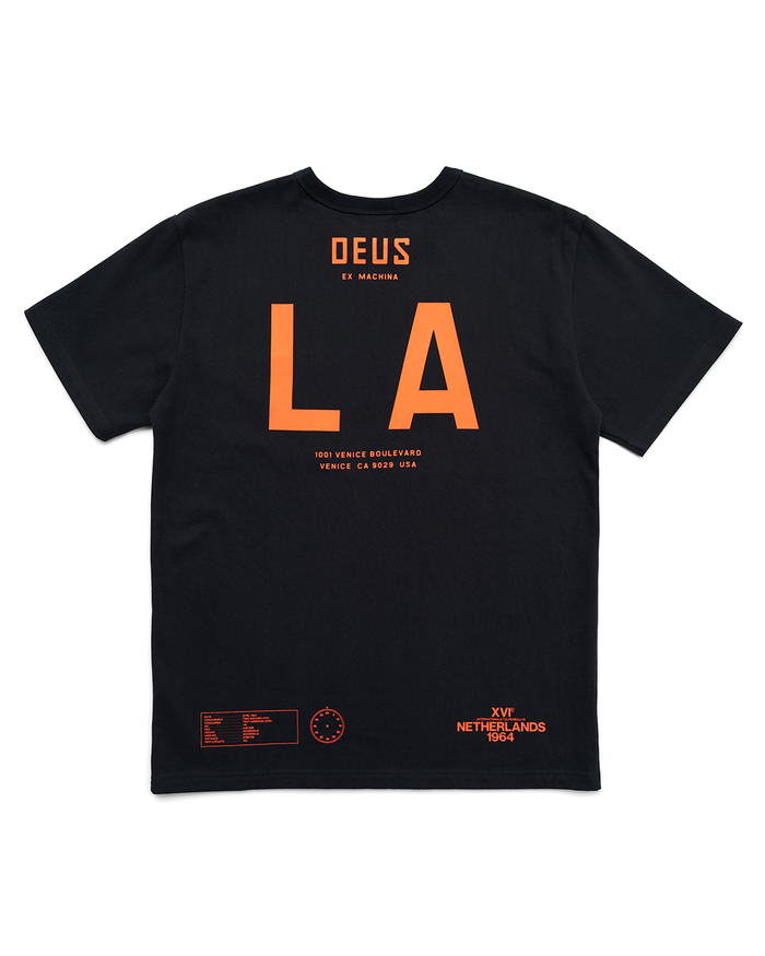 La Address Tee - Anthracite, view 5|Flatlay