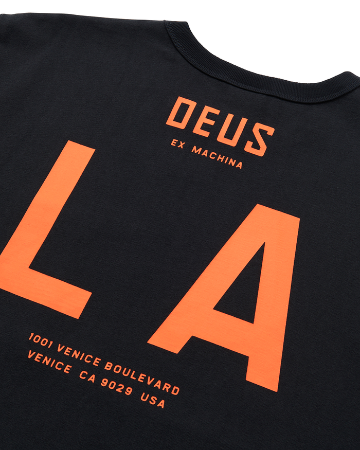 La Address Tee - Anthracite, view 6|Flatlay