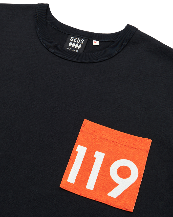 La Address Tee - Anthracite, view 7|Flatlay