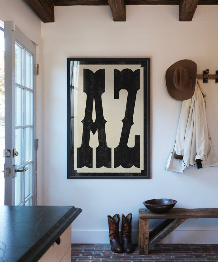 Large Letters - AZ by Head West Studio