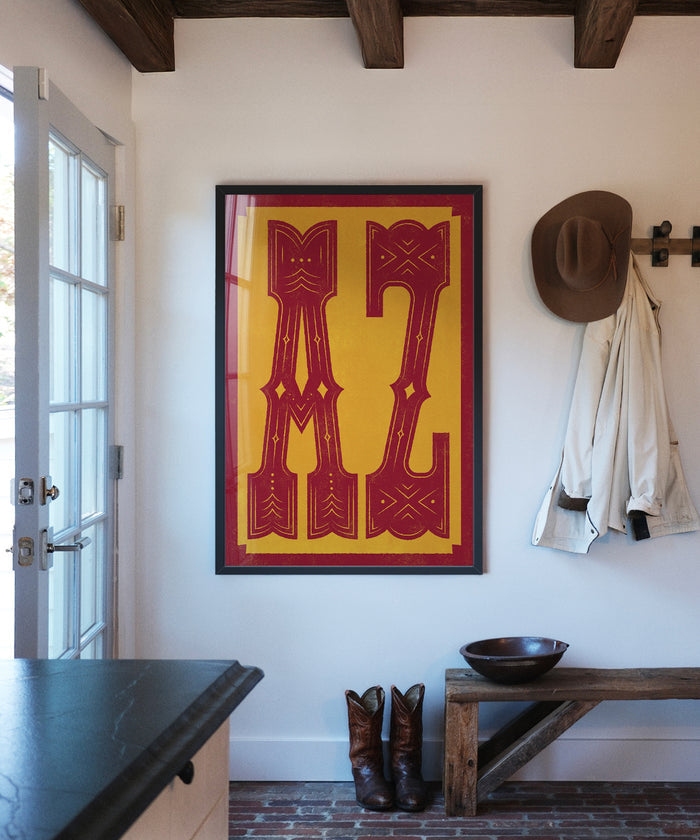 Large Letters - AZ by Head West Studio