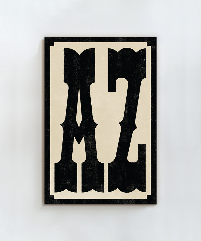 Large Letters - AZ by Head West Studio
