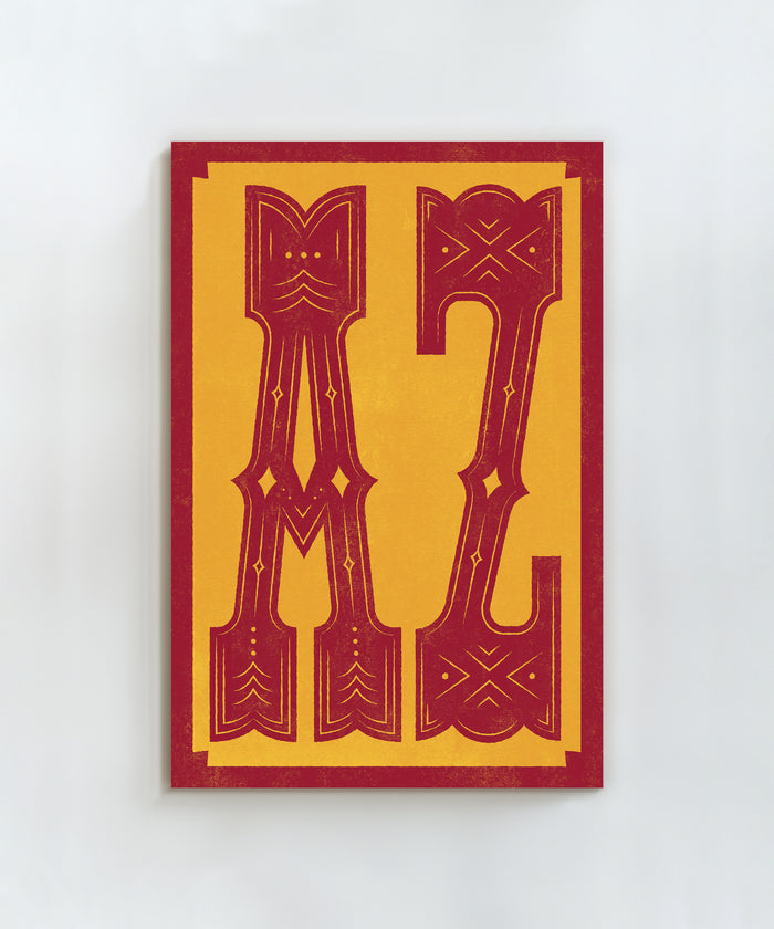 Large Letters - AZ by Head West Studio