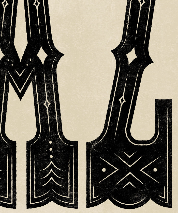 Large Letters - AZ by Head West Studio