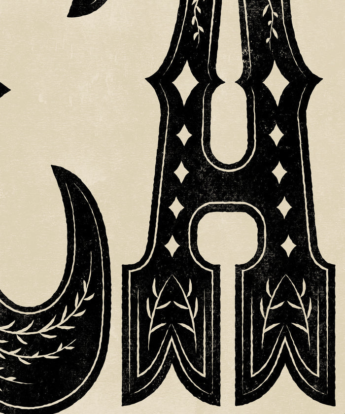 Large Letters - CA by Head West Studio
