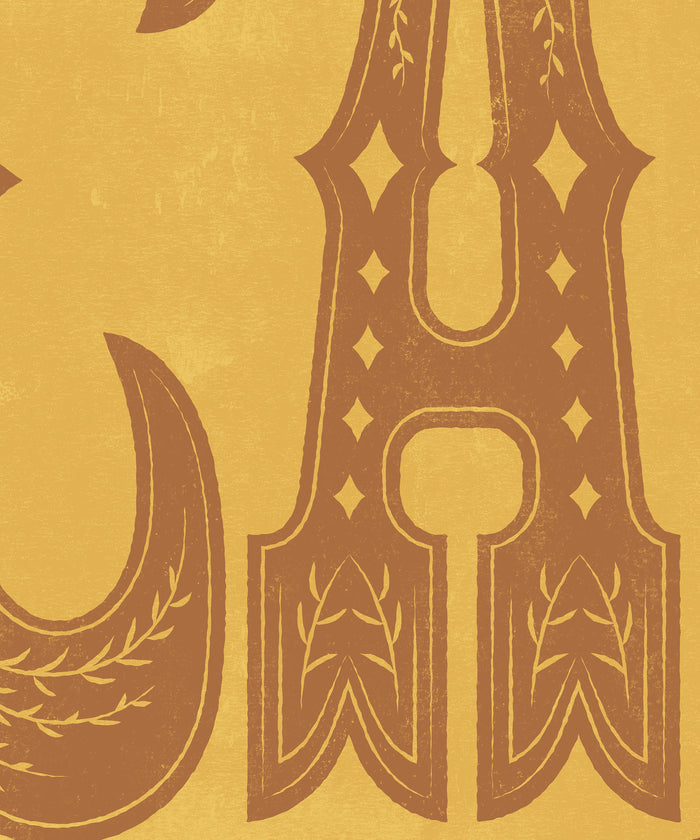 Large Letters - CA by Head West Studio