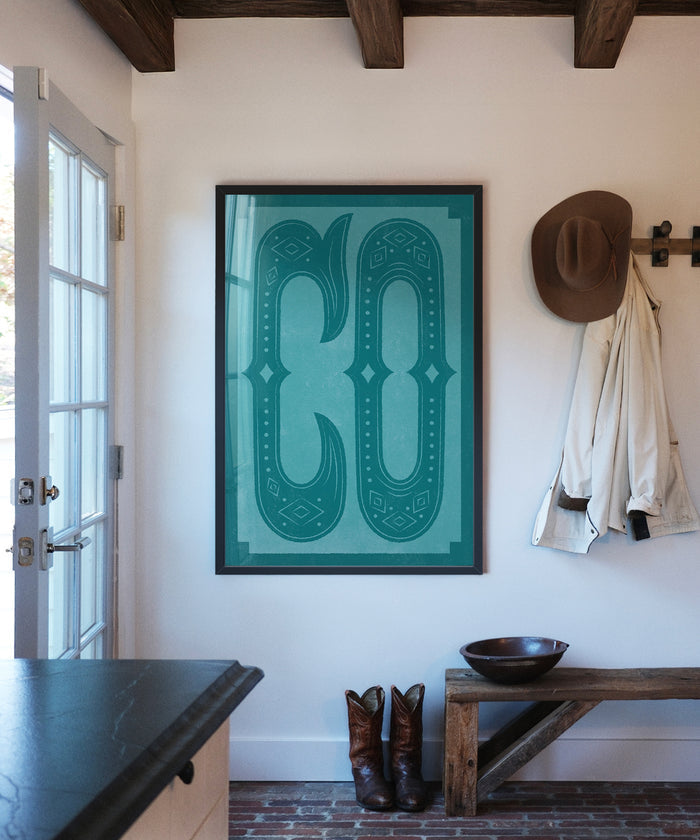 Large Letters - CO by Head West Studio