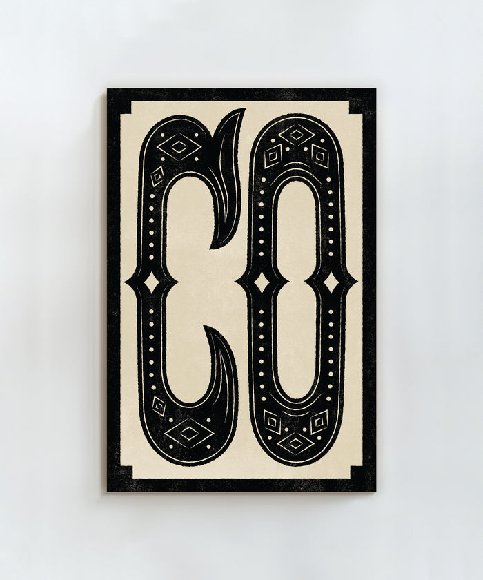 Large Letters - CO by Head West Studio