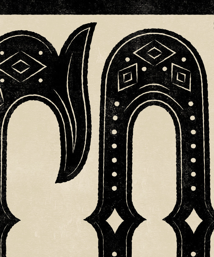 Large Letters - CO by Head West Studio