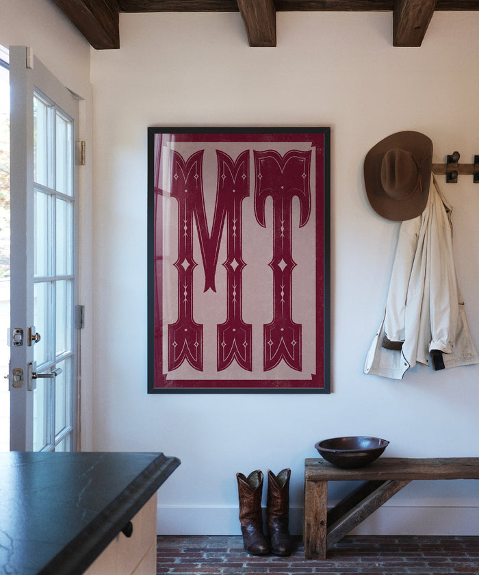 Large Letters - MT by Head West Studio