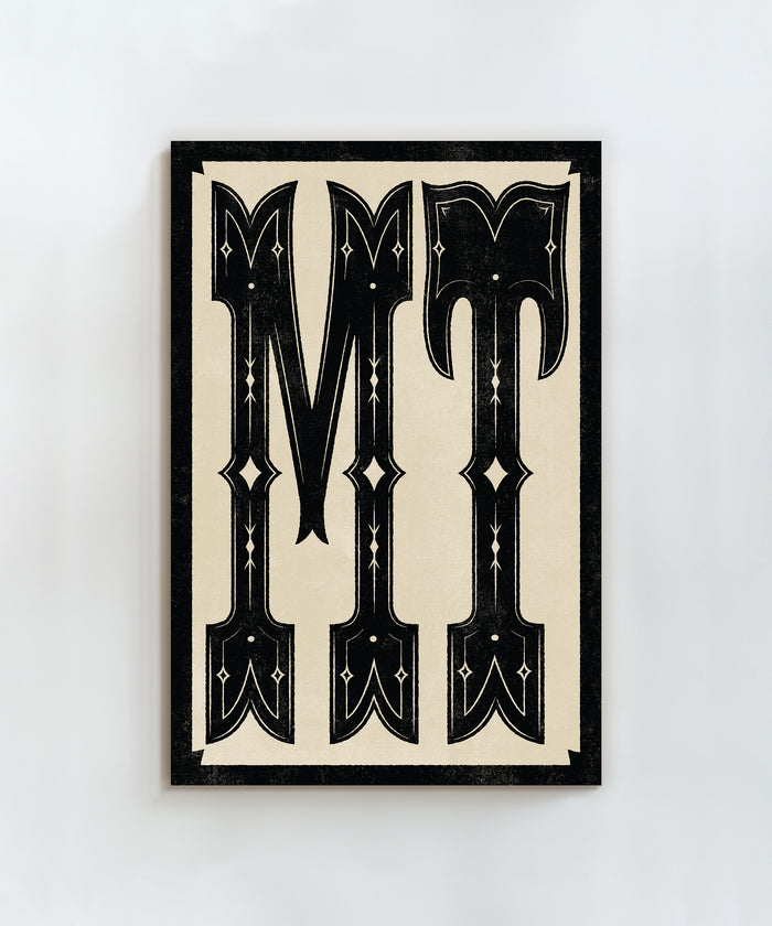 Large Letters - MT by Head West Studio