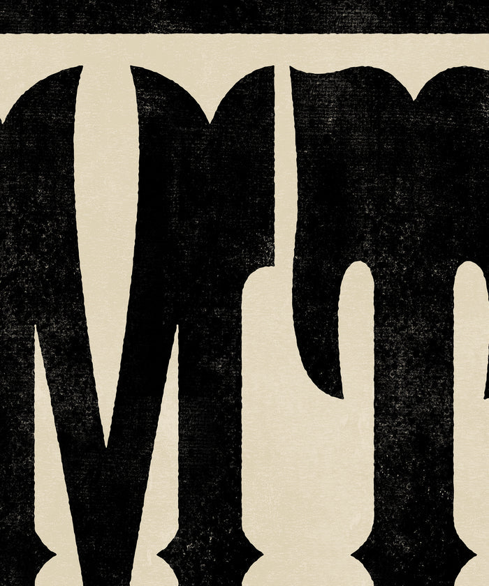 Large Letters - MT by Head West Studio