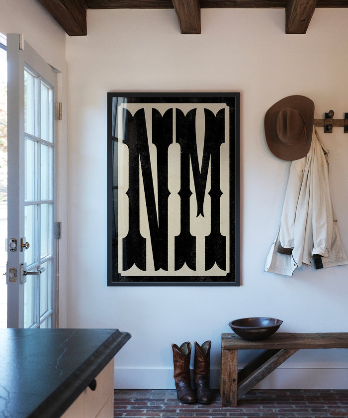 Large Letters - NM by Head West Studio