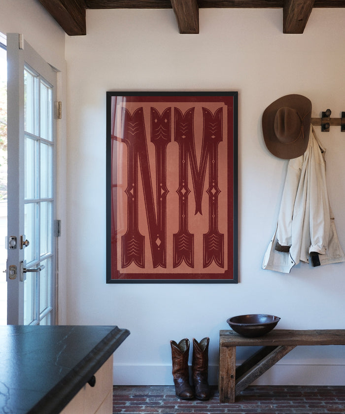 Large Letters - NM by Head West Studio