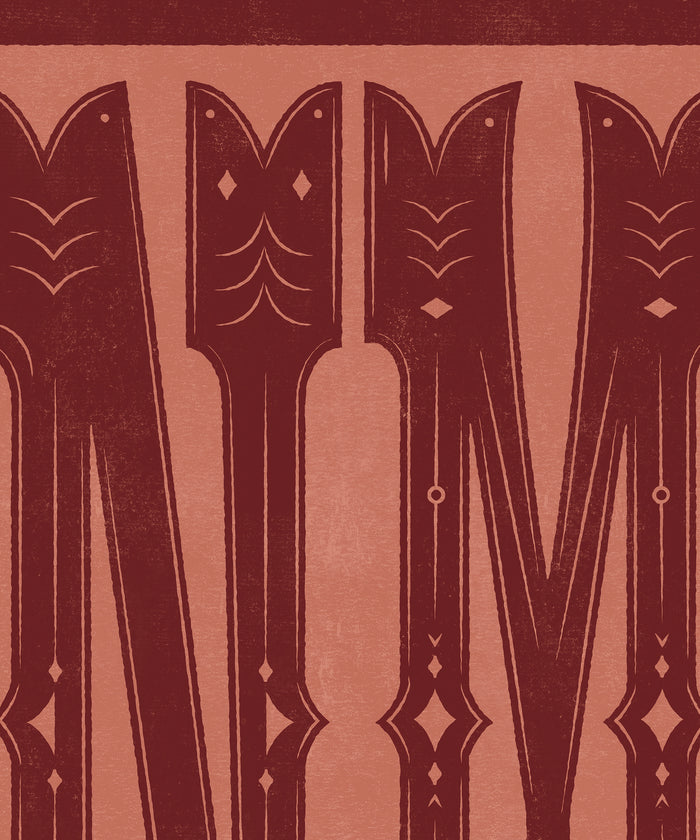 Large Letters - NM by Head West Studio