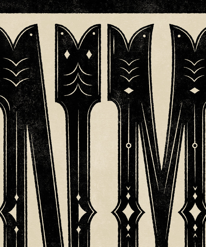 Large Letters - NM by Head West Studio