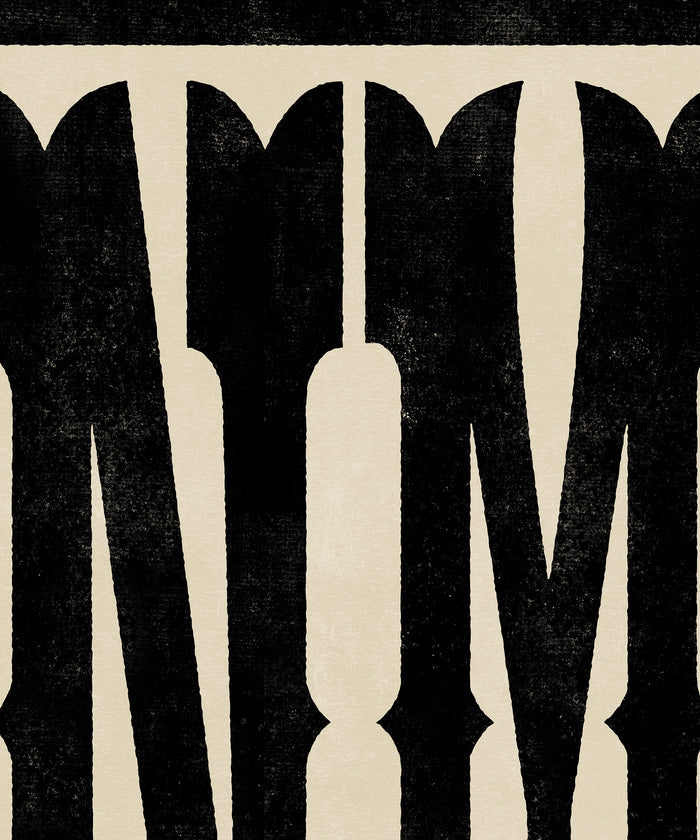 Large Letters - NM by Head West Studio