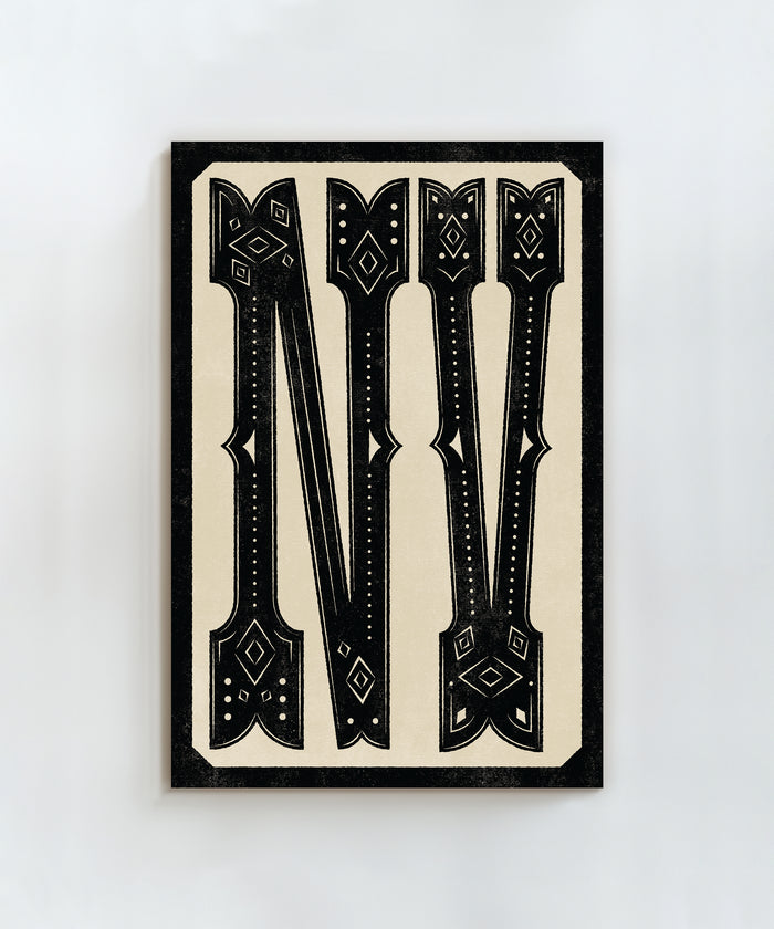 Large Letters - NV by Head West Studio
