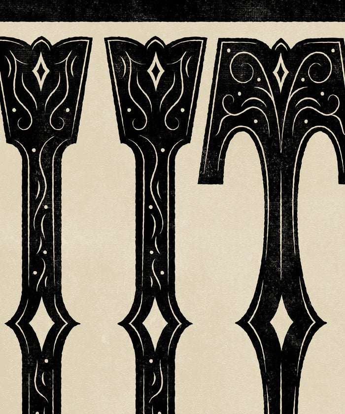 Large Letters - UT by Head West Studio
