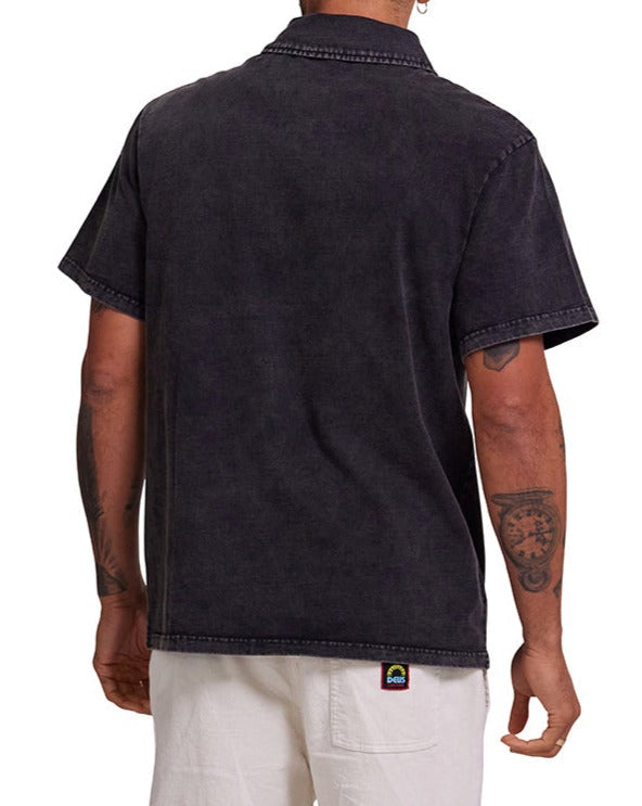 Layback Polo - Anthracite, view 2|Model