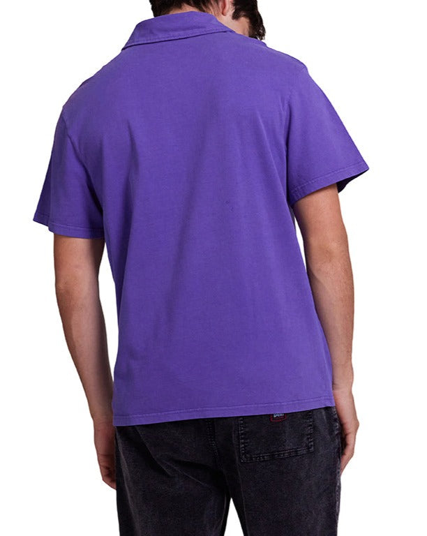 Layback Polo - Deep Blue, view 2|Model