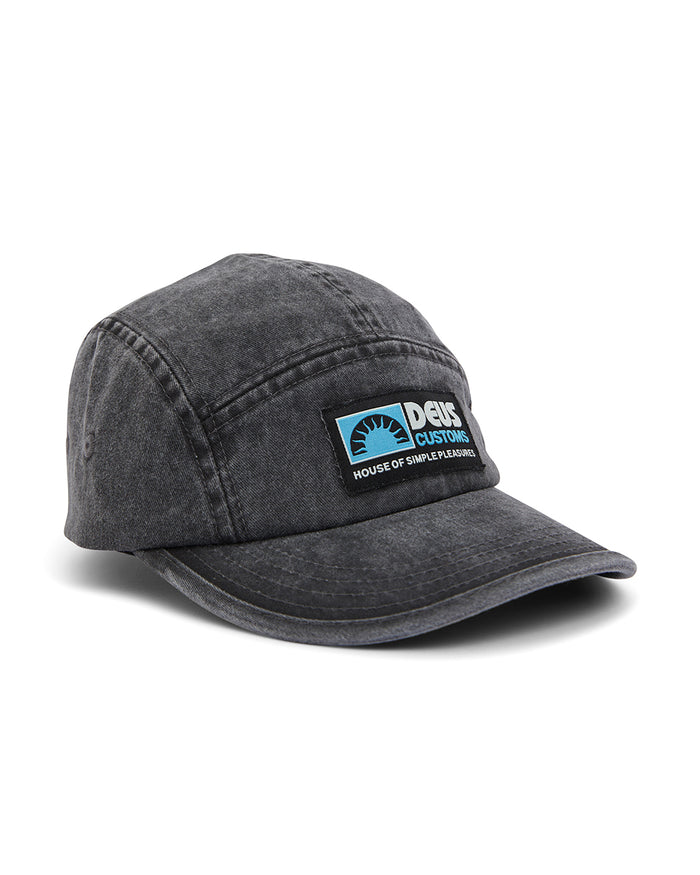 Leisure 5 Panel Cap - Anthracite, view 1|Flatlay
