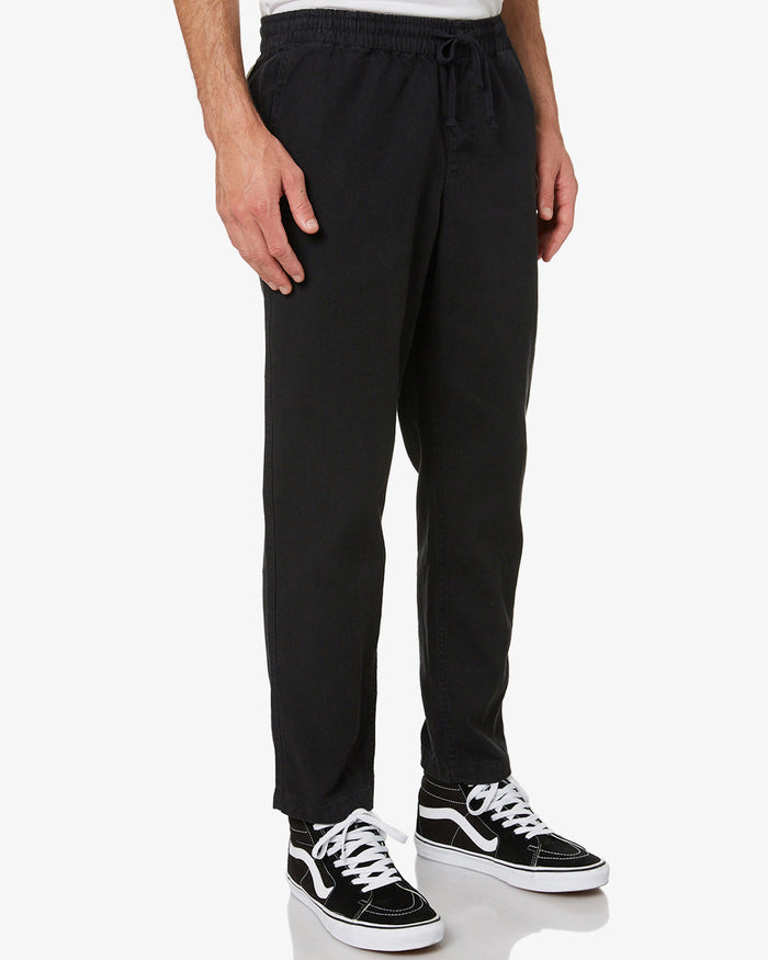Leisure Pant (Relaxed Fit) - Phantom Black, view 3|Model