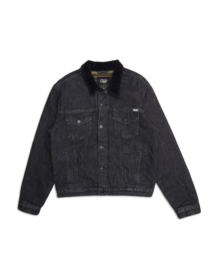 Leon Trucker - Washed Black, view 5|Flatlay