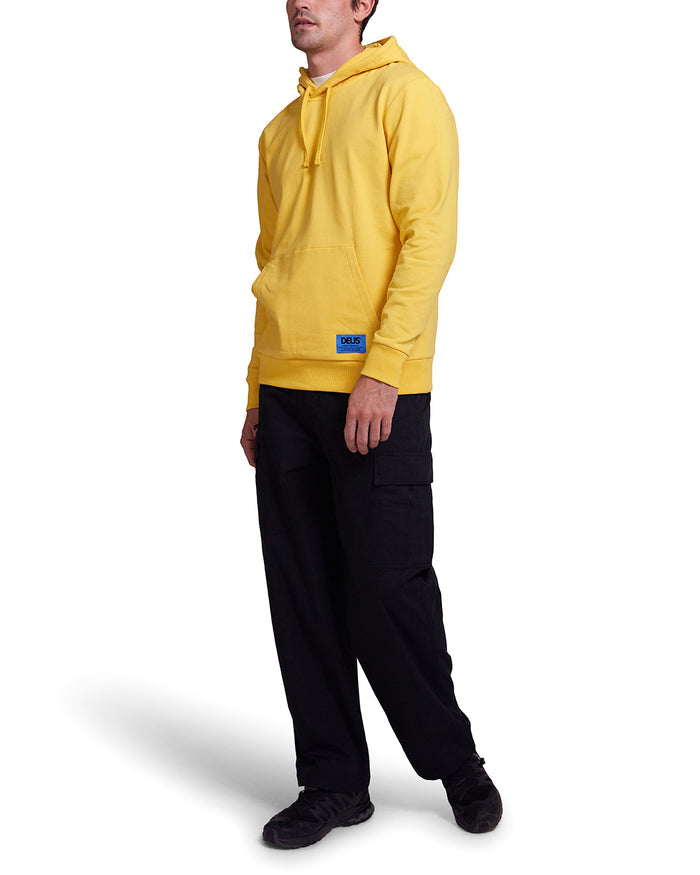 Locked In Hoodie - Mimosa Gold, view 3|Model