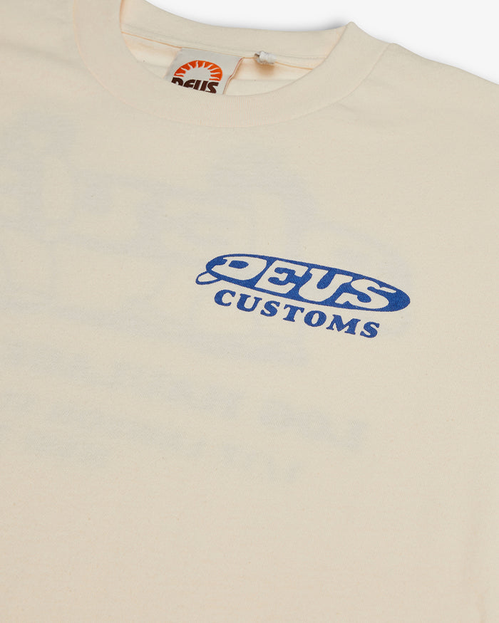 Log Haul Tee - Dirty White, view 5