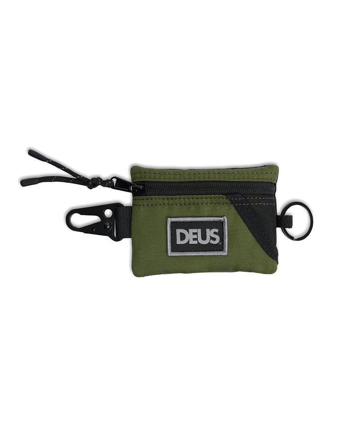 Loki Coin Pouch - Olive, view 1|Flatlay