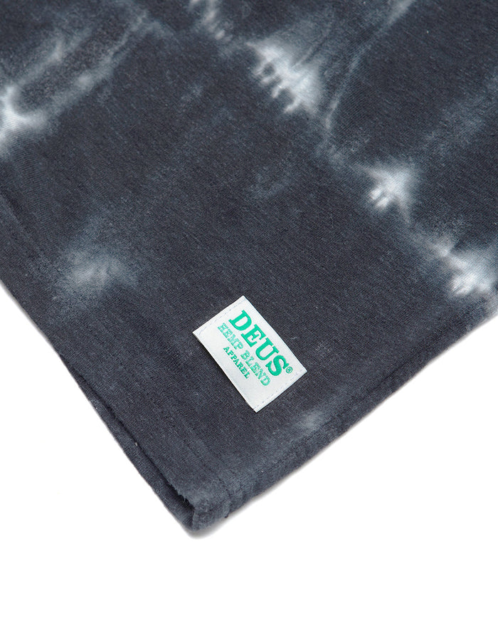 Lorrie Tee (Oversized Fit) - Shadow Grey Tie Dye, view 7|Flatlay