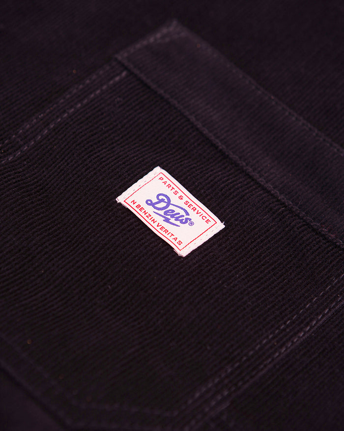Madison Cord Tote - Phantom Black, view 3