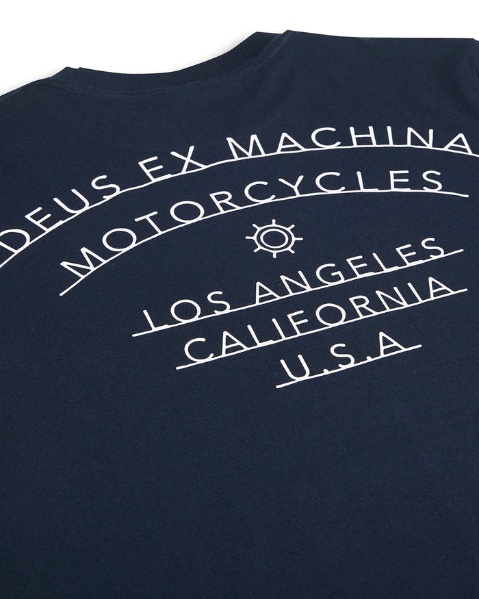 Madison Tee - Navy, view 8|Flatlay