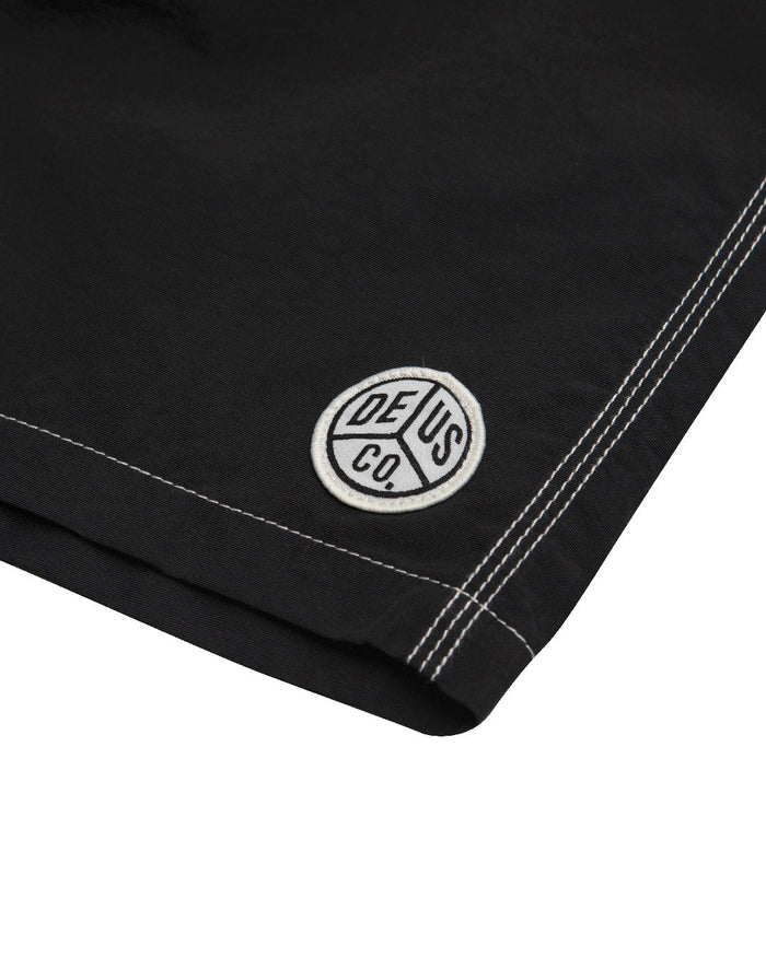 Malibu Boardshort - Black, view 7|Flatlay