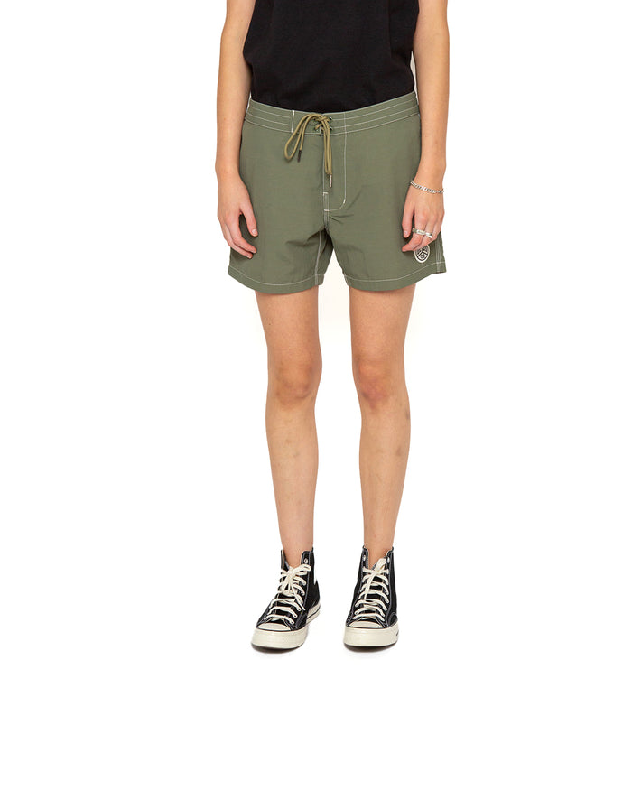 Malibu Boardshort - Clover, view 1|Model