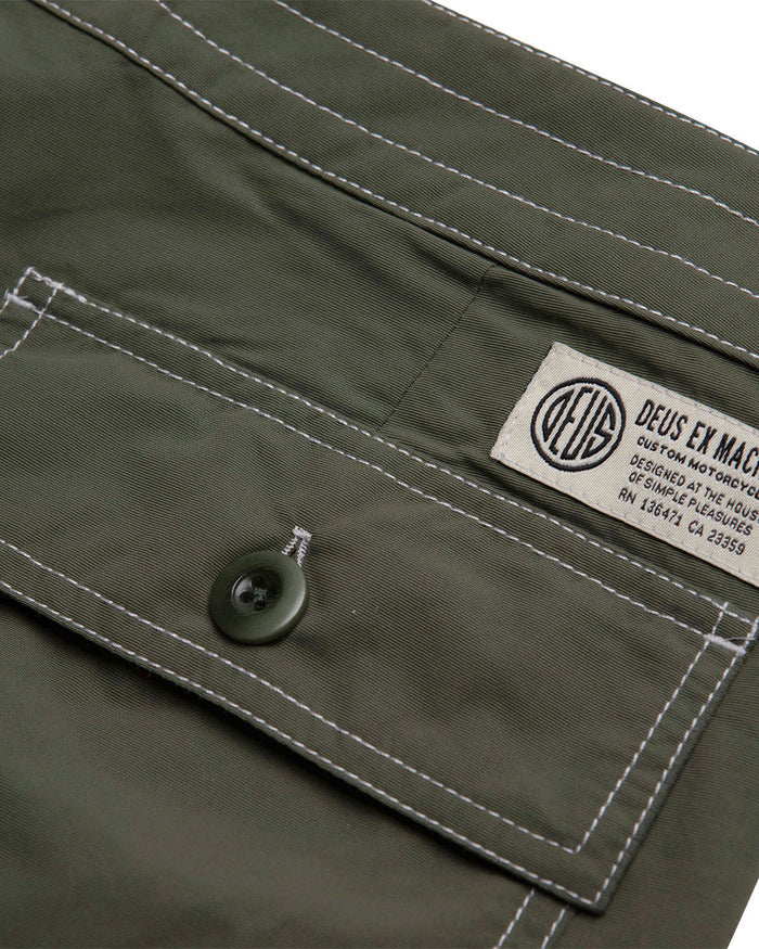 Malibu Boardshort - Clover, view 8|Flatlay