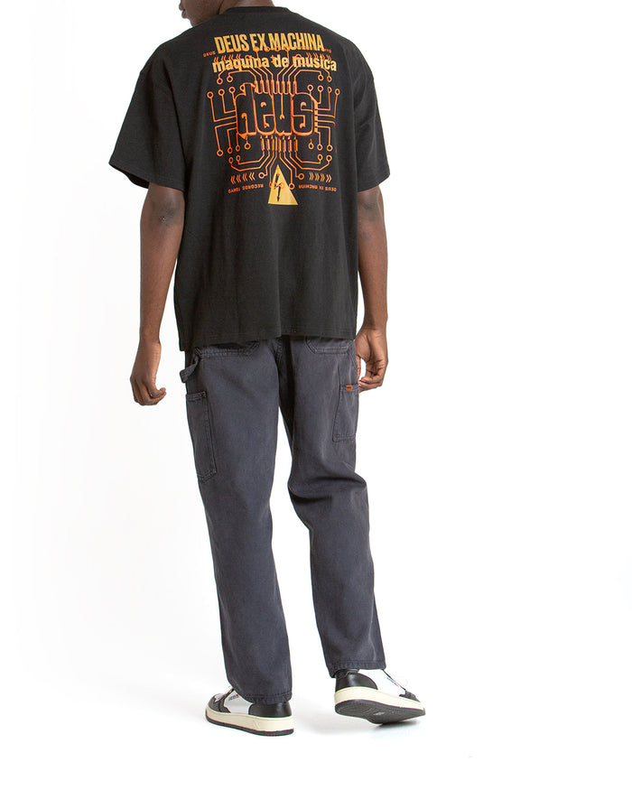 Maquina De Musica Tee - Black, view 2|Model