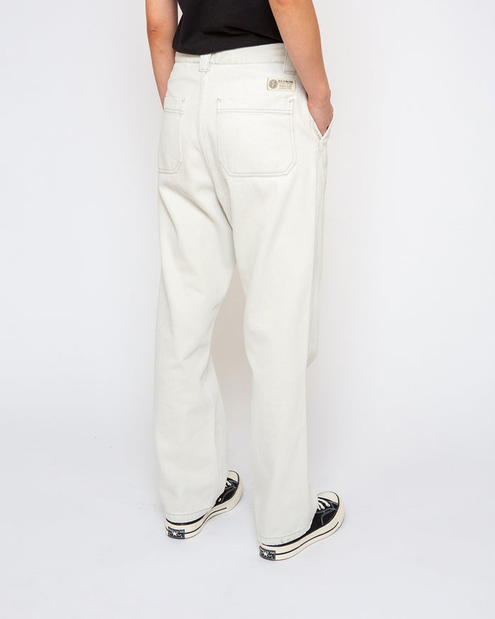 Master Pant - Bleached White, view 2|Model