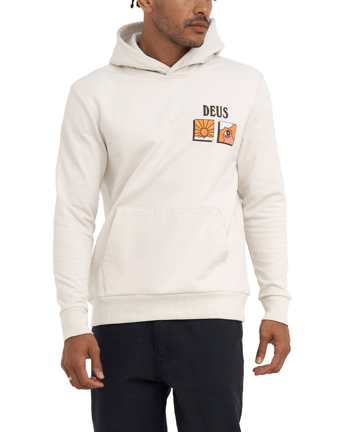 Max Speed Hoodie - Dirty White, view 1|Model