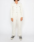 Metro Coverall - Bleached White, view 1
