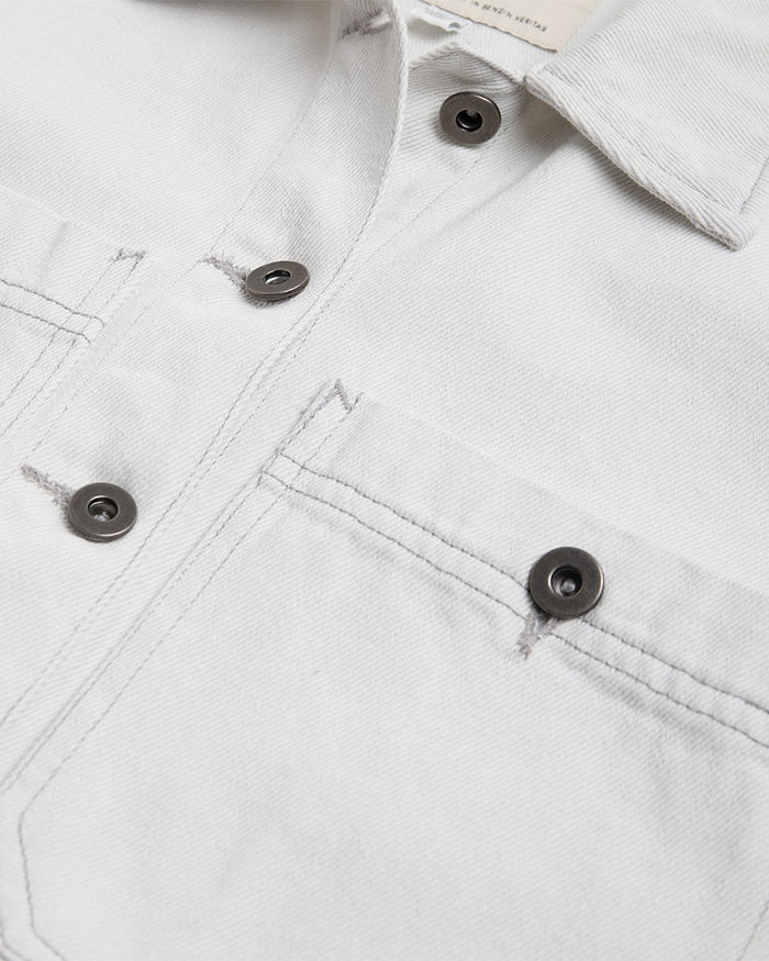 Metro Coverall - Bleached White, view 4