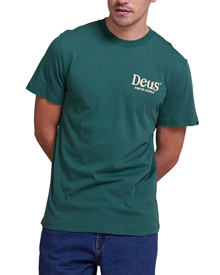 Metro Tee - Work Green, view 1|Model