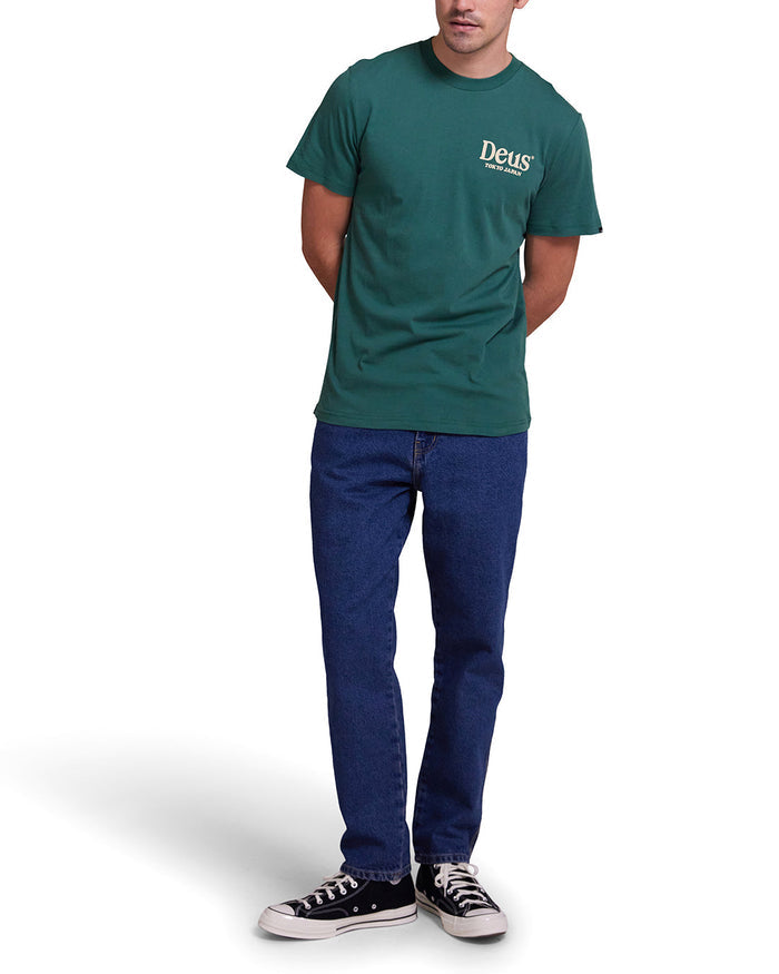 Metro Tee - Work Green, view 4|Model