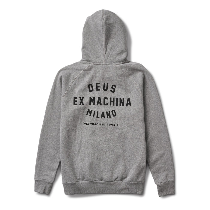 Milano Address Hoodie - Grey Marle, view 2
