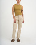 Military Tank - Ecru Olive, view 1